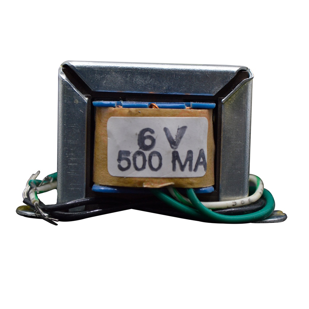 6V500MA/120V - TRANSFORMADOR 6V 500MA,ENTRADA 120VCA