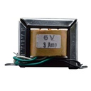 6V3A/120V - TRANSFORMADOR 6V 3AMP ENTRADA,120VCD