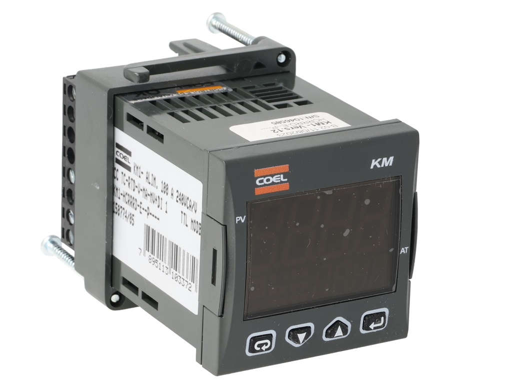 KM1-HCRR-D — CONTROL DE TEMPERATURA, 2 SALIDAS A RELE, Y CONFIGURABLE A TENSION 100-240V