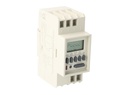 TP-TM848-1 — TIMER D SEMANAL, 120VCA, 8/ON-8/OFF 1CON 16AMP./AC1, 3AMP./AC2, BAT.RESP.36H, DIN RIEL