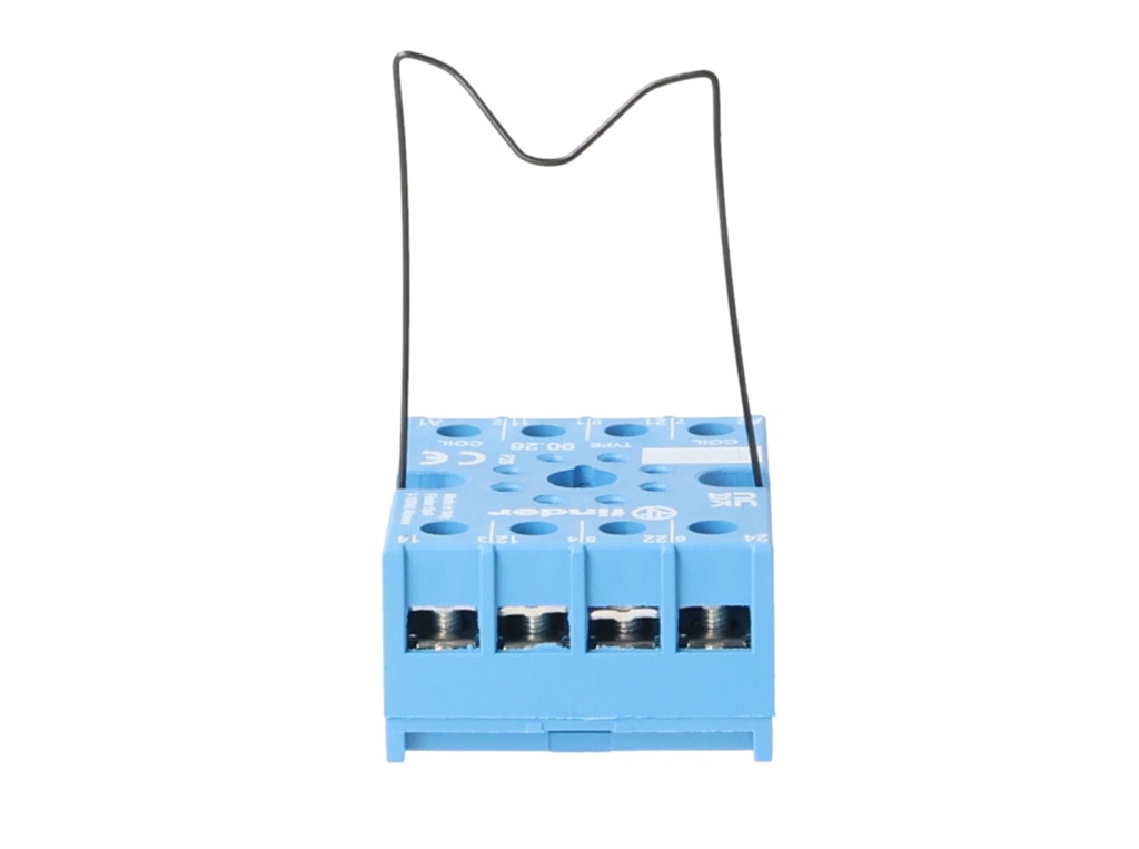 9026SMA - BASE 8PIN P/SERIE 60.12 AZUL 10A/250VCA