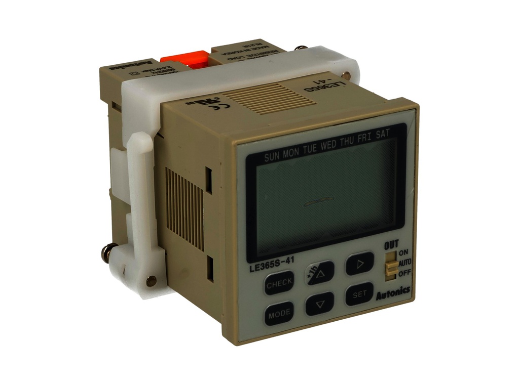 LE365S-41 - TIMER ANUAL 1/16DIN LCD SPDT 100-240VCA