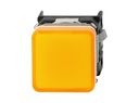 D080DXS — LAMPARA PILOTO 16mm CON LED, 24VCA/CD RECTANGULAR AMARILLO