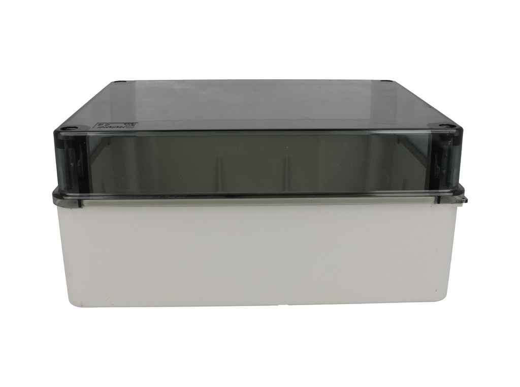 011.PK — GABINETE PLASTICO CUBIERTA TRANSPARENTE PARENTE 240X190X110MM