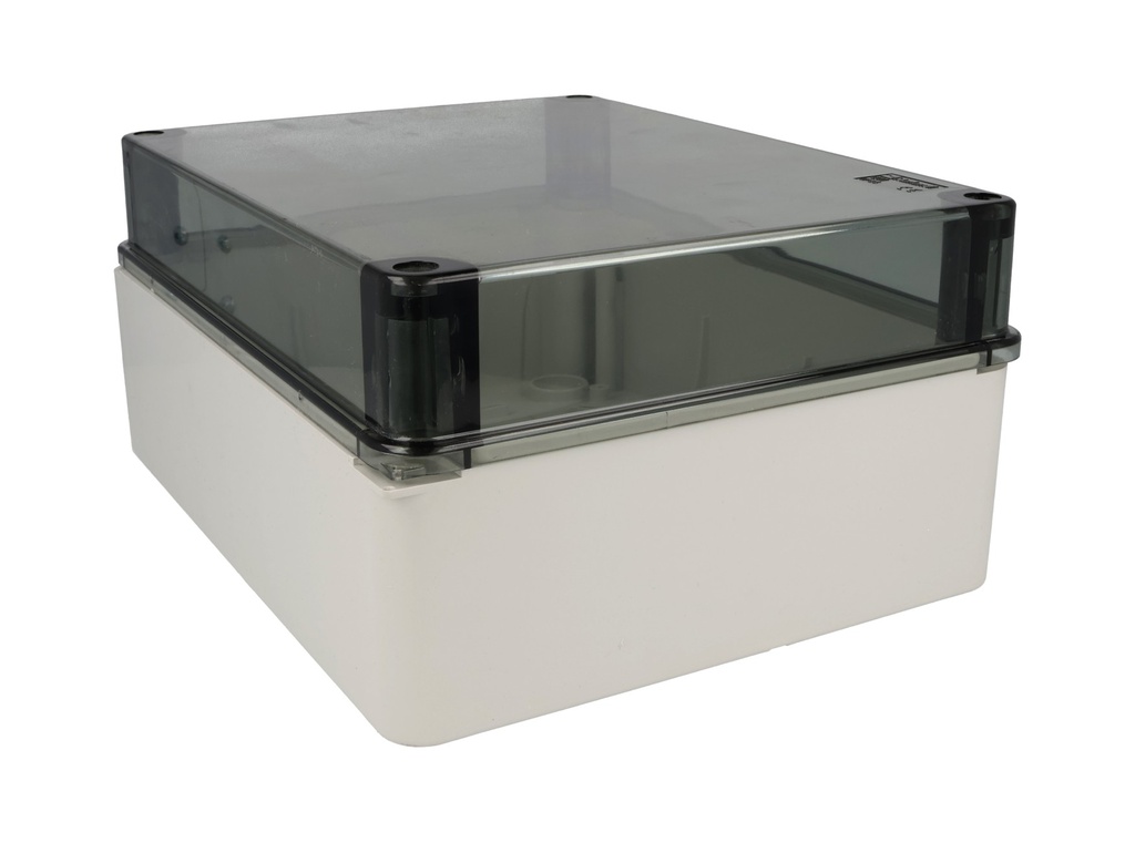 011.PK — GABINETE PLASTICO CUBIERTA TRANSPARENTE PARENTE 240X190X110MM