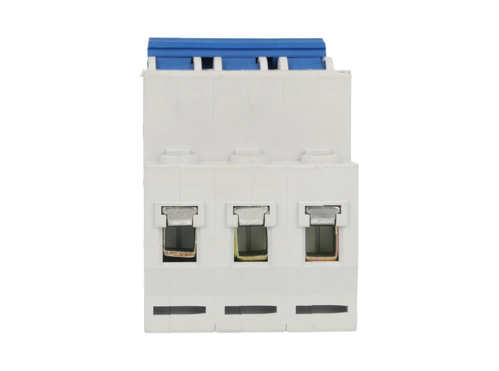 3B25 — INTERRUPTOR MINIATURA 3P 25AMP 440VCA PARA RIEL CURVA B