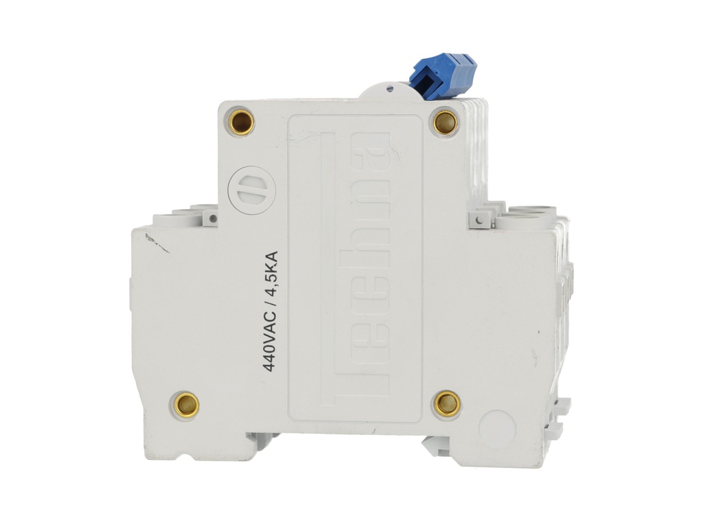 3B25 — INTERRUPTOR MINIATURA 3P 25AMP 440VCA PARA RIEL CURVA B