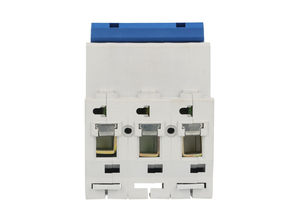 3B25 — INTERRUPTOR MINIATURA 3P 25AMP 440VCA PARA RIEL CURVA B