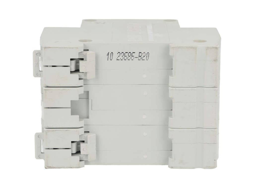 3B20 — INTERRUPTOR MINIATURA 3P 20AMP 440VCA PARA RIEL CURVA B