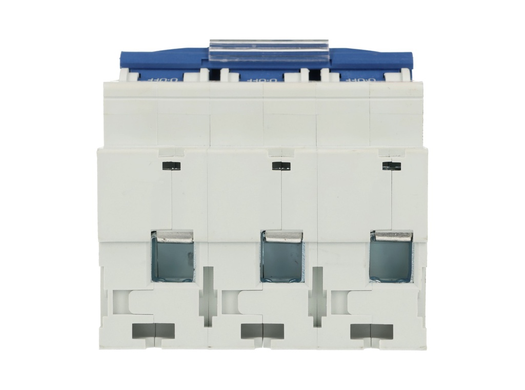 3C100 — INTERRUPTOR MINIATURA 3P 100AMP 440VCAPARA RIEL CURVA C