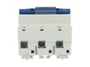 3C80 — INTERRUPTOR MINIATURA 3P 80AMP 440VCA PARA RIEL CURVA C