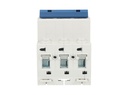 3C63 — INTERRUPTOR MINIATURA 3P 63AMP 440VCA PARA RIEL CURVA C