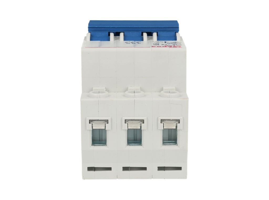 3C16 — INTERRUPTOR MINIATURA 3P 16AMP 440VCA PARA RIEL CURVA C