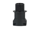 3805004 — CONECTOR RECTO PG9 PARA TUBO CORRUGADO DE 13.0mm DIAMETRO 9.9mm