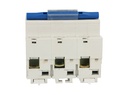 3B80 — INTERRUPTOR MINIATURA 3P 80AMP 440VCA PARA RIEL CURVA B