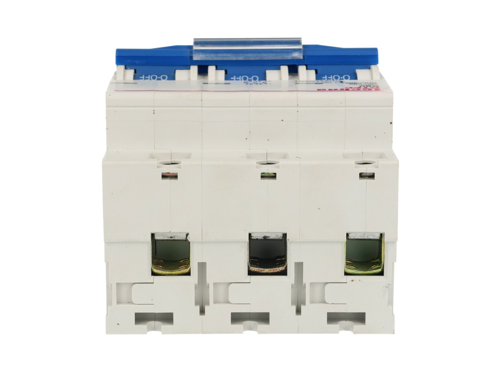 3B80 — INTERRUPTOR MINIATURA 3P 80AMP 440VCA PARA RIEL CURVA B