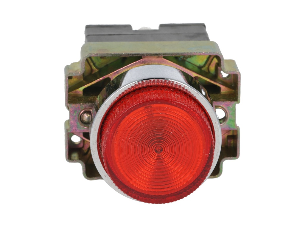 2ALP4LB-400 — PULSADOR ILUMINADO SALIENTE NO INCLUYE LED 6, 1224, 48, 110, 230VCA/CD #MCB94*** (***=VOLTAJ