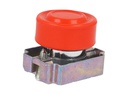 2AB4 — PULSADOR CON CAPUCHON DE GOMA 22MM ROJO