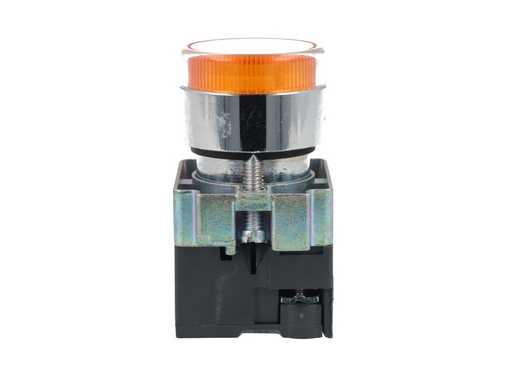 2ALF5LB-400 — PULSADOR ILUMINADO NO INCLUYE LED 6V, 12V, 24V, 48V, 110V, 230VCA/CD #MCB95*** (***=VOLTAJE) 