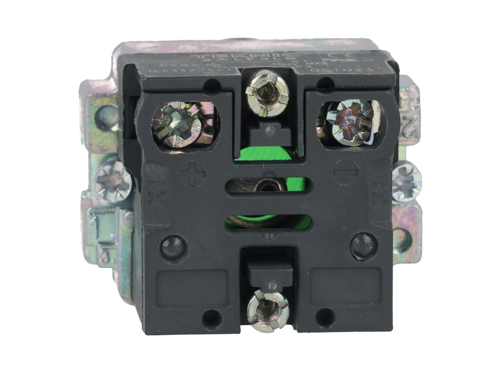 2ALF3LB-400 — PULSADOR ILUMINADO NO INCUYE LED6V, 12V, 24V, 48V, 110V, 230VCA/CD #MCB93*** (***=VOLTAJE) 