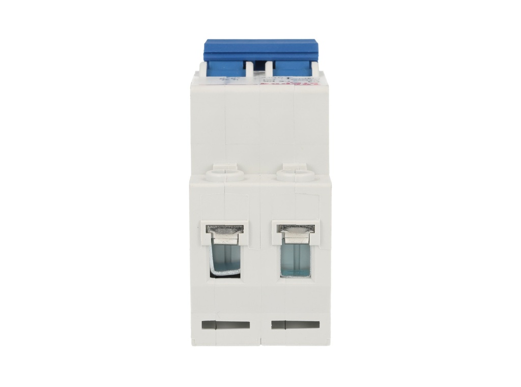 2C4 — INTERRUPTOR MINIATURA 2P 4AMP 440VCA PARA RIEL CURVA C