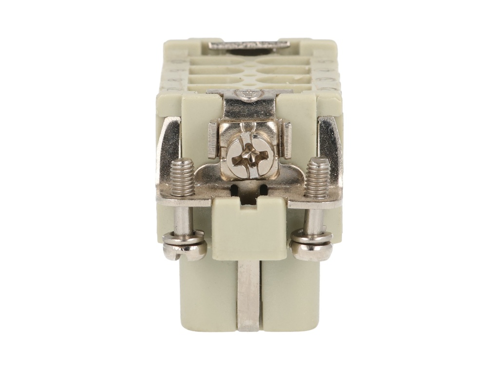 FCB-10P-10A — CONECTOR USO RUDO HEMBRA 10A 400V 10PIN (MACHO #MCB-10P-10A) 