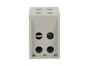 XK2TB/4-6 — BLOQUE DE DISTRIBUCION PARA CONEXION DIRECTA AL BREAKER, 192A MAX., 4 CONDUCTORES, CALIBRE 6 AWG