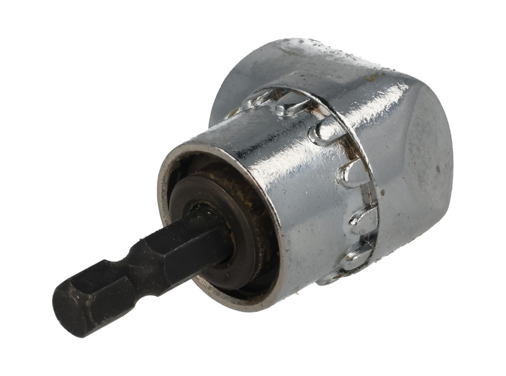 TP-HAD4 — JUEGO DE 3 ADAPTADORES HEXAGONAL DE 1/4" 3/8", 1/2" CON ADAPTADOR DE ANGULO 1/4" HEXAGONAL