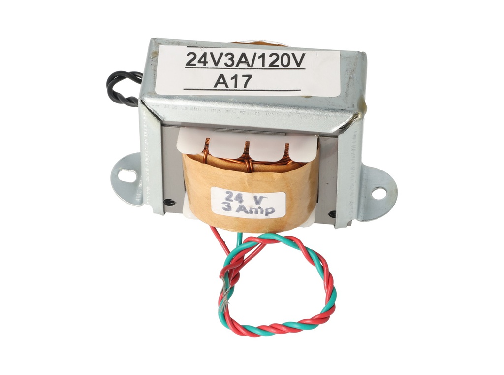 24V3A/120V - TRANSFORMADOR 24V 3AMP,ENTRADA 120VCA