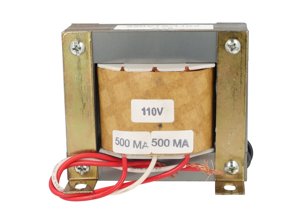 220V1A/110V - TRANSFORMADOR 110V 1 AMP ENTRADA 220VCA