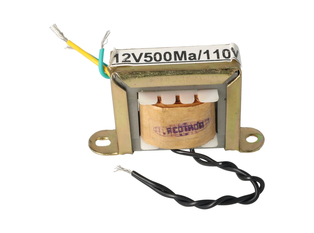 12V500MA/120V - TRANSFORMADOR 12V 500MA,ENTRADA 120VCA