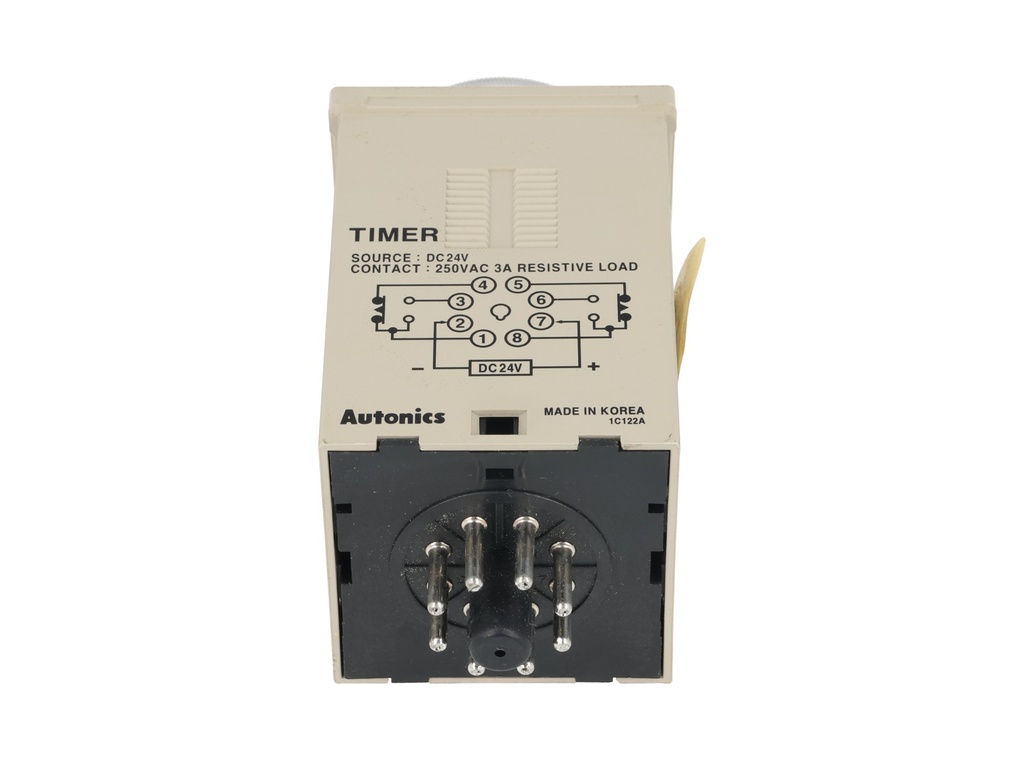 ATE1-1M-24VCD - TEMPORIZADOR  A  1MIN ON DELAY 2P2T