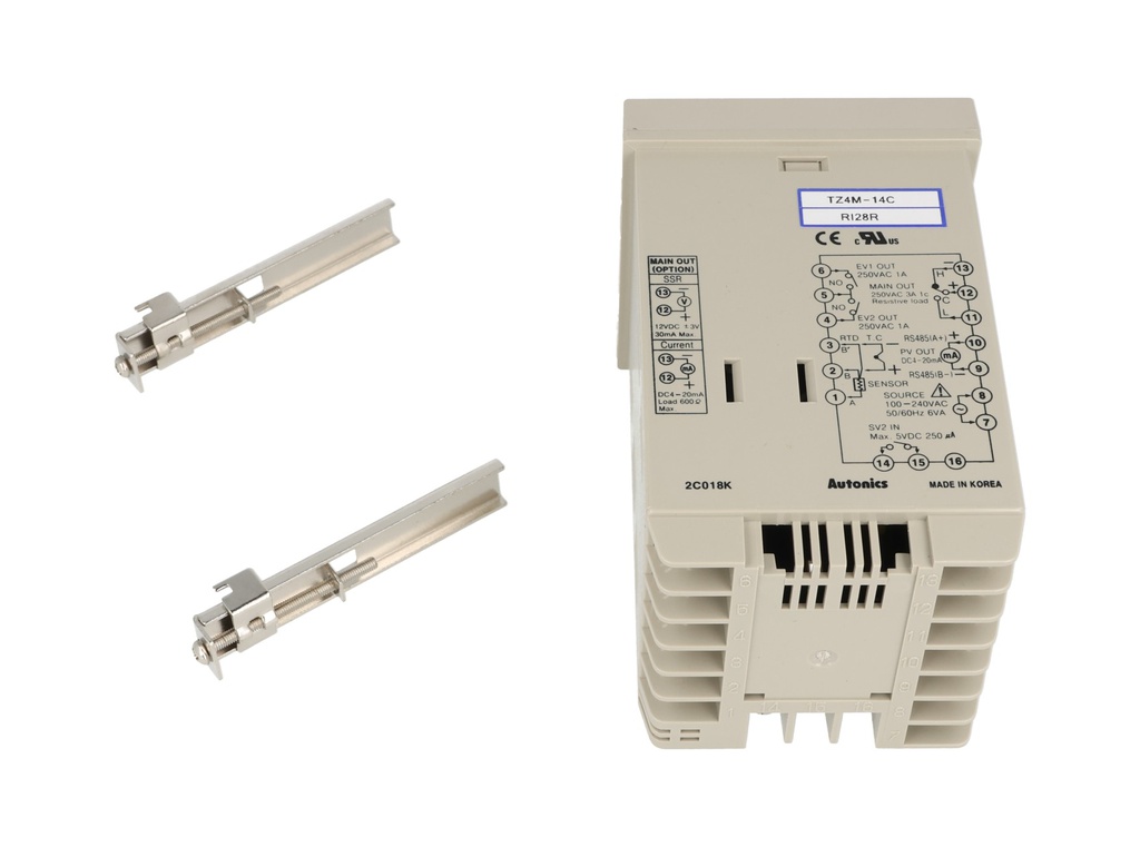 TZ4M-14C — CONTROLADOR DE TEMP. PID 100-240VCA, 72X72X100mm, SALIDA/CORRIENTE.