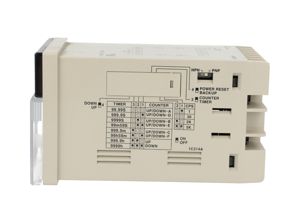 FX4-I — CONTADOR/TIMER, 72X72mm, 4D, ESTADO O INDICADOR12-240VCA