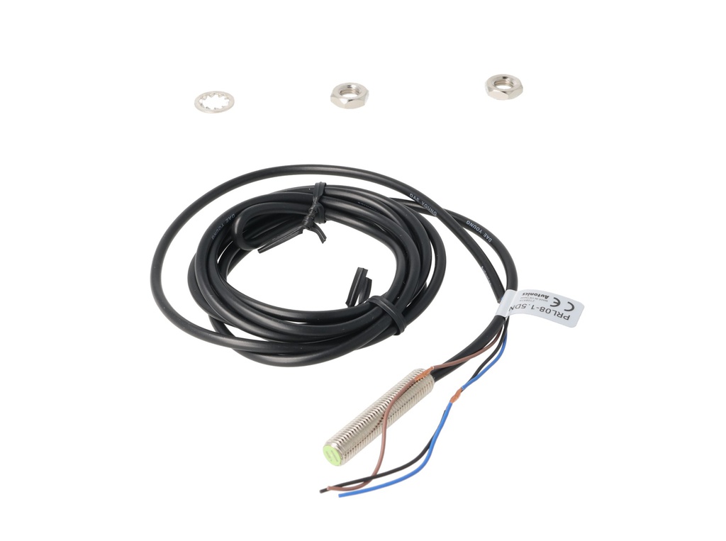 PRL08-1.5DN — SENSOR INDUCTIVO NPN, NA, SENSADO DE 1.5MM 10-30VCD