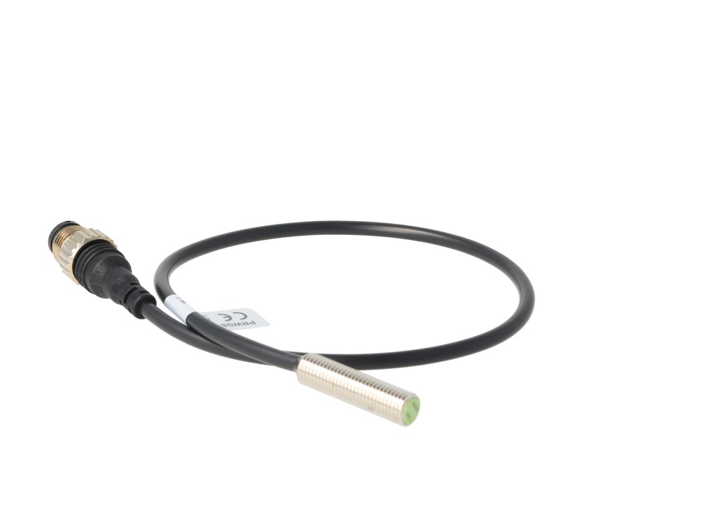 PRW08-1.5DN — SENSOR INDUCTIVO NPN, NA, SENSADO DE 1.5MM, 10-30VCD