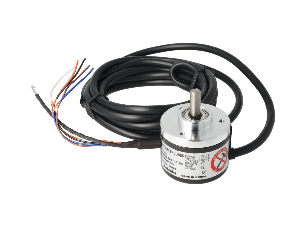 E40S6-500-3-T-24 — ENCODER INCREMENTAL 500PPR, SALIDA EN TOTEM, 12-24VCD