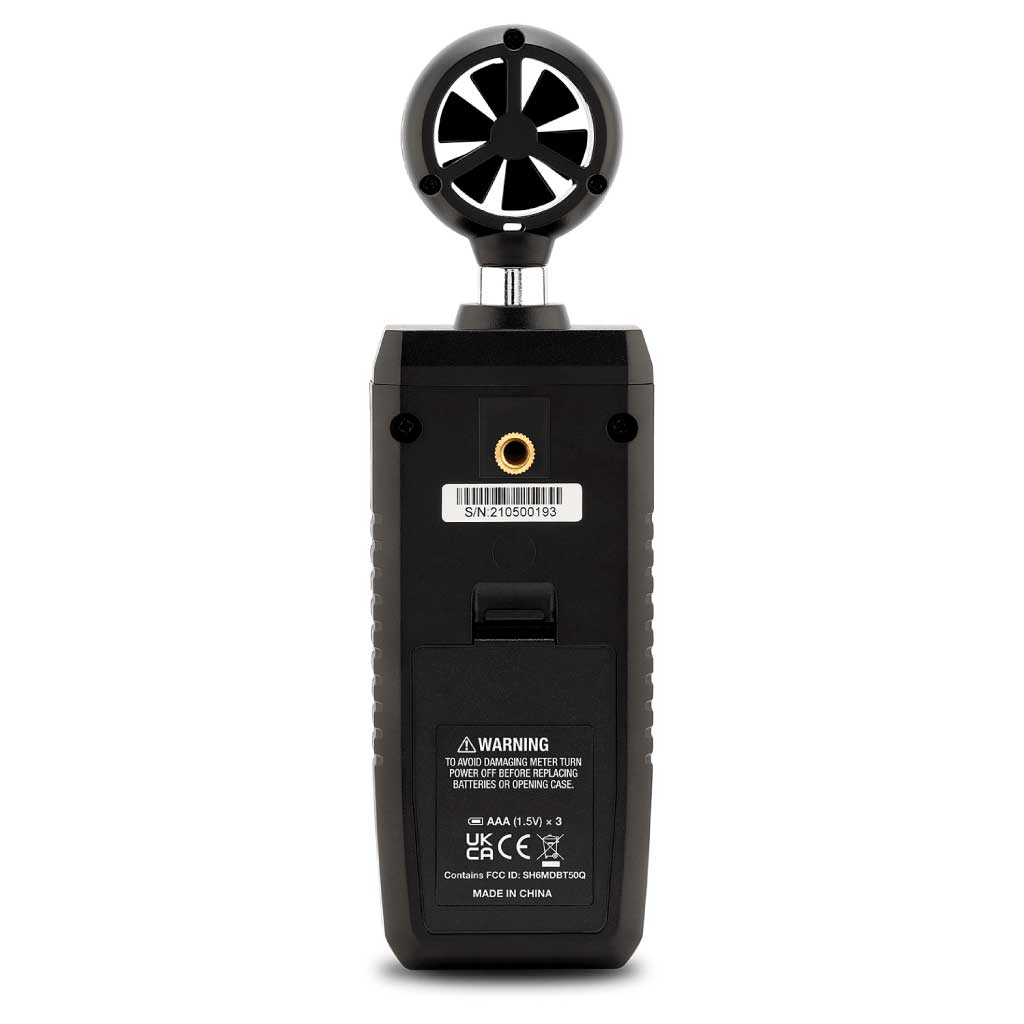 AN250W — ANEMOMETRO CON BLUETOOTH