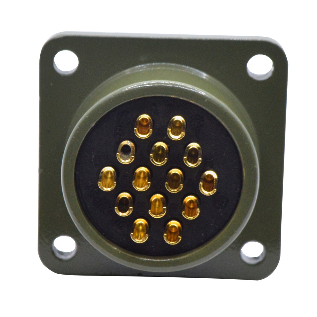 TP-MSK-14PM — CONECTOR TIPO MILITAR 14P SOCKET (CHASSIS) , MACHO