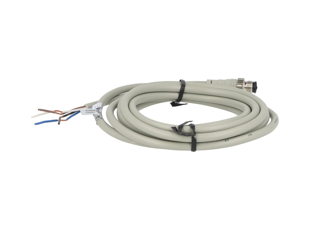 CIDH4-3P - CONECTOR CABLE 3M, M12