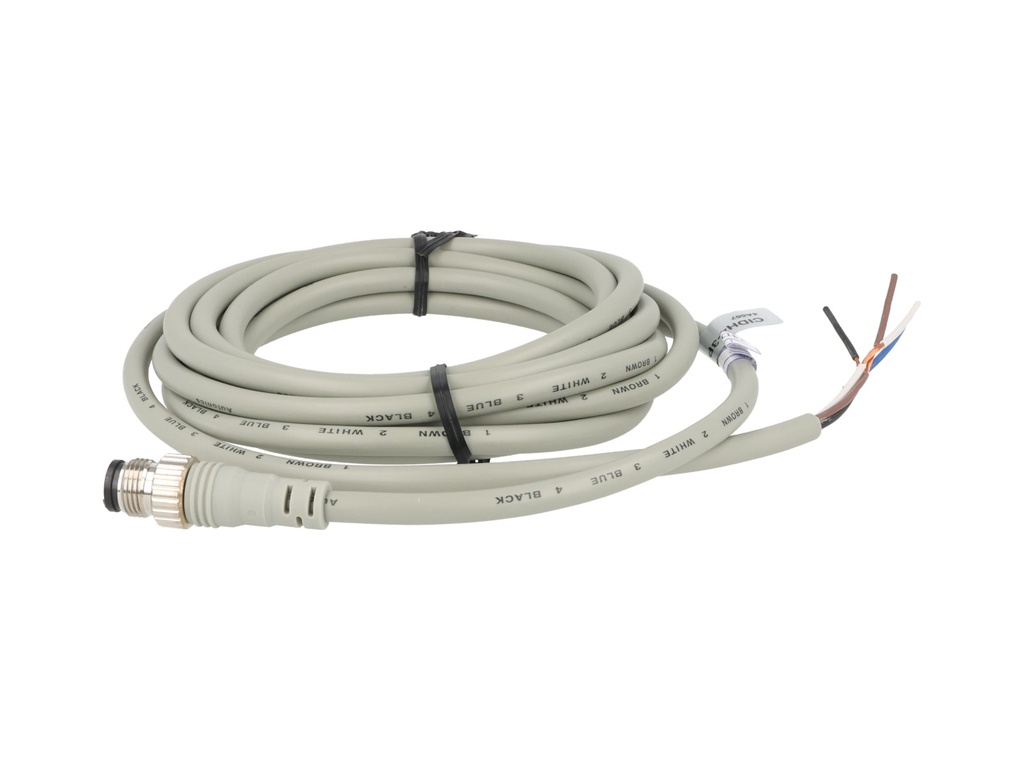 CIDH4-3P - CONECTOR CABLE 3M, M12