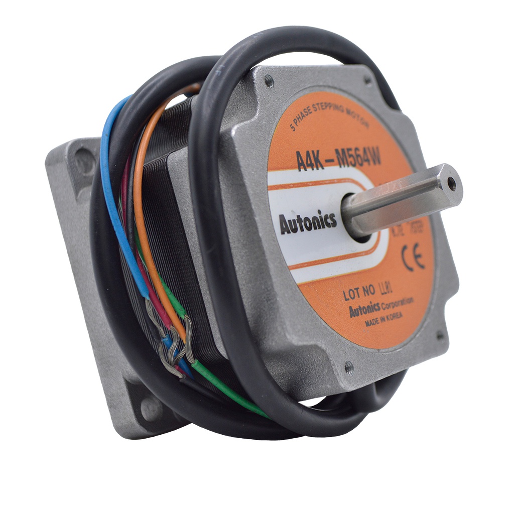 A4K-M564W — MOTOR A PASOS DOBLE FLECHA/5CABLES, 60XL48.5, 1.4AMP, TORQ.4.20KG (58.34OZ/IN) 5FASS