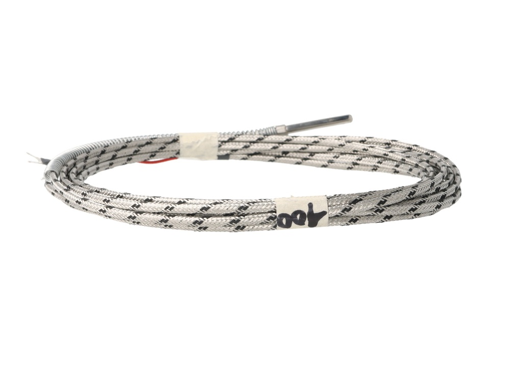 TCX-200-J — TERMOPAR TIPO J DIAMETRO 3/16 X 1 1/4 LONG.CON EXTENSION DE 2 METROS DE CABLE, MAX. 500°C