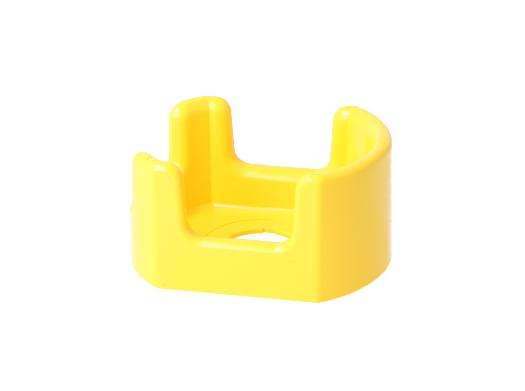 SA-EG2 — GUARDA DE PROTECCION PARA PULSADOR DE EMERGENCIA GRANDE, COLOR AMARILLO, DIMENSIONES D80mmx D22.5mm x 38.5mm