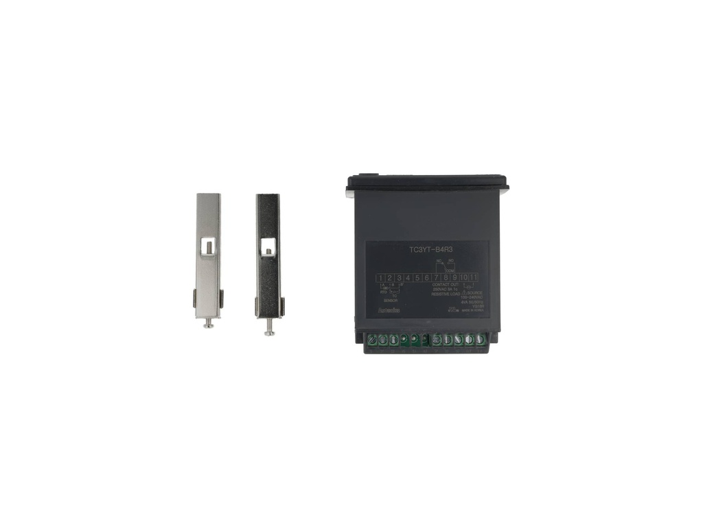 TC3YT-B4R3 — CONTROLADOR DE TEMPERATURA 1SALIDA, 3DIG., ON-OFFPROPORCIONAL, CONTACTO DE SALIDA 3AMP.