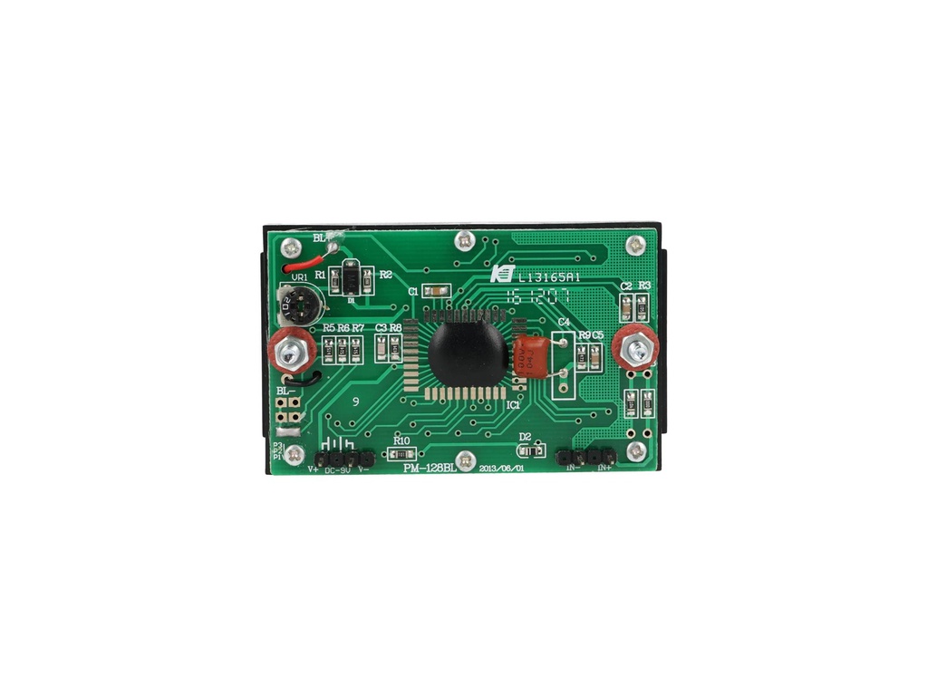 PM-128BL — INDICADOR (LCD) 3 1/2 DIGITOS 9VCD PARA PANEL