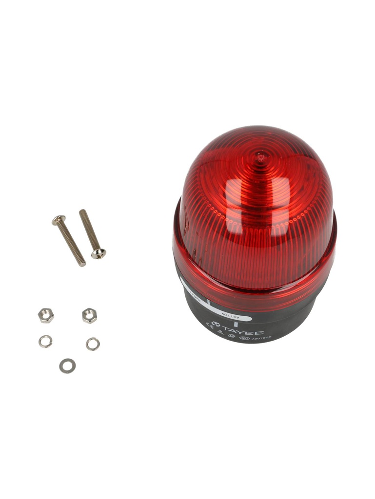 70L03R110 — FAROLA 70MM 110VCA LED ROJO,