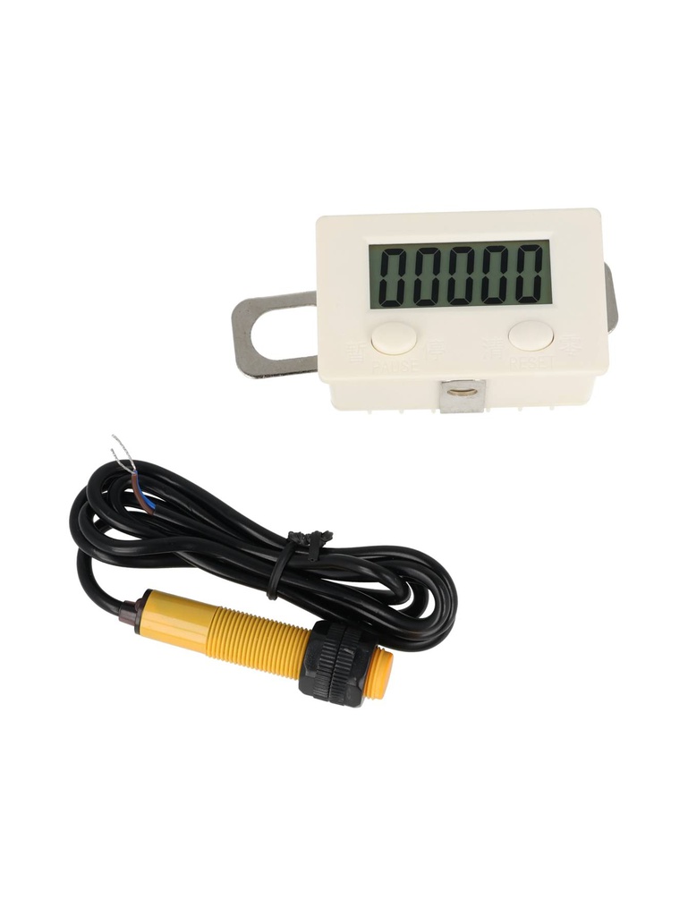 TP-CSKIT — CONTADOR DIGITAL CON SENSOR 5 DIGITOS, INCLUYE BATERIA 1.5V Y BATERIA DE RESPALDO