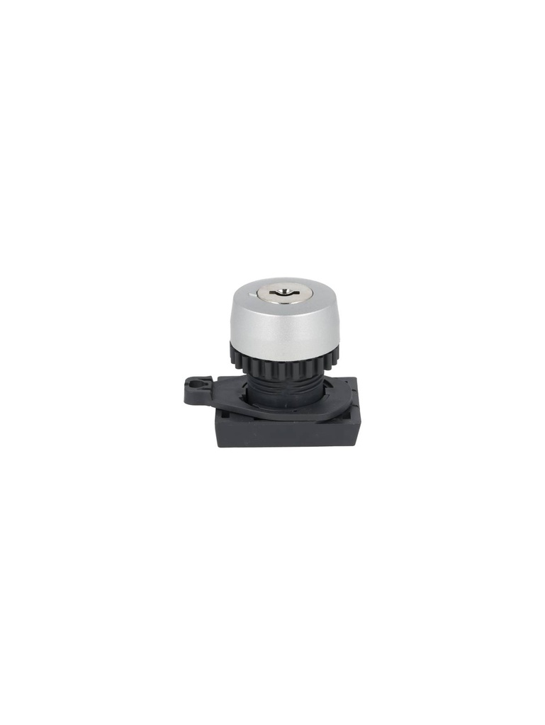 S2KR-3ES — SWITCH SELECTOR CON LLAVE 22/25MM, 3 POSICIONES