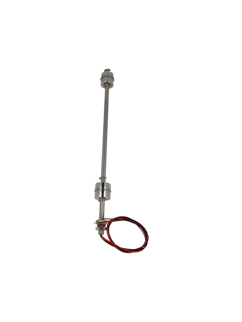 TP-L2S300 — FLOTADOR DE NIVEL DOBLE 300MM ACERO INOXIDABLE 250VCA, 0.5A, DIAMETRO DE ROSCA 10MM/0.39
